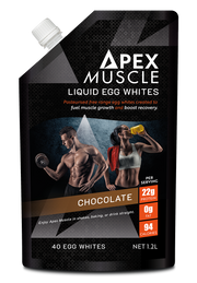 Chocolate Liquid Egg Whites | 8x1.2L Packets