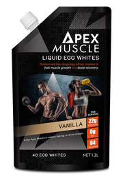 Vanilla Liquid Egg Whites | 8x1.2L Packets