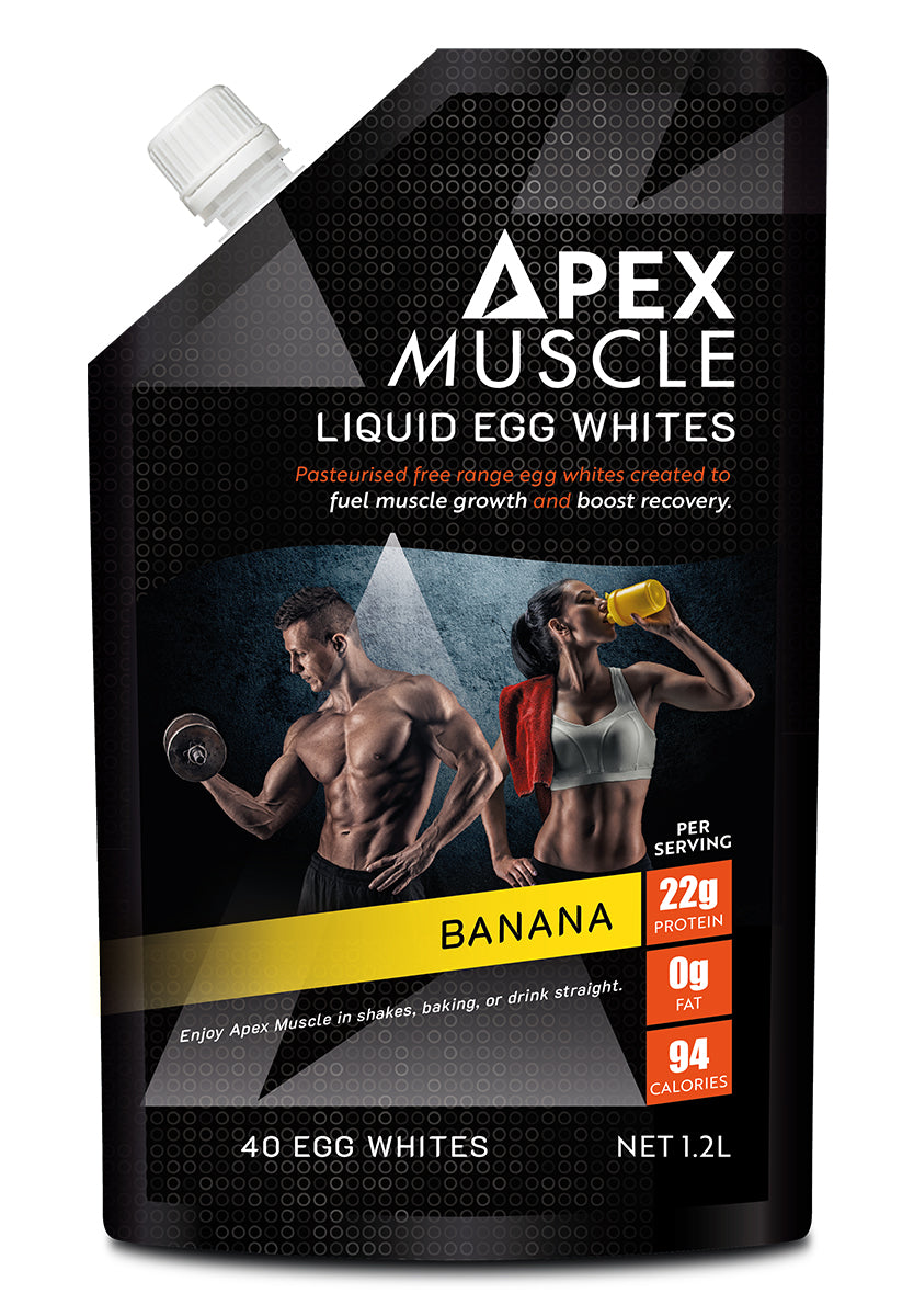 Banana Liquid Egg Whites | 8x1.2L Packets